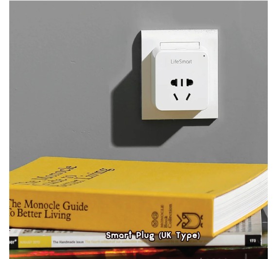 SMART PLUG (สั่งเปิด/ปิด เครื่องใช้ไฟฟ้าจากนอกบ้าน ตั้งเวลาอัตโนมัติ) 1 Y. 